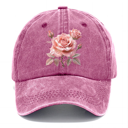 Pink Dew Drop Rose Classic Cap