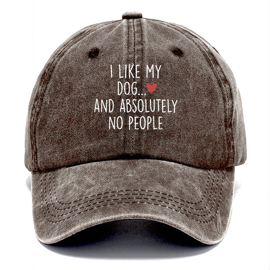 Like Dog No People Classic Cap