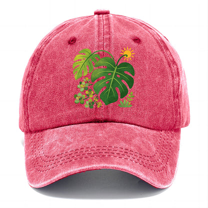 Monstera Sun Leaf Classic Cap