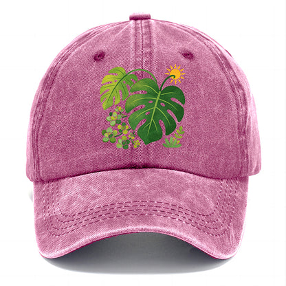 Monstera Sun Leaf Classic Cap