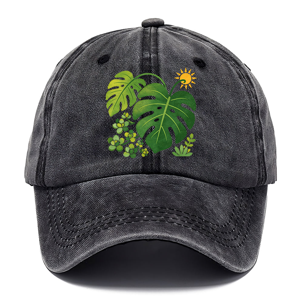 Monstera Sun Leaf Classic Cap