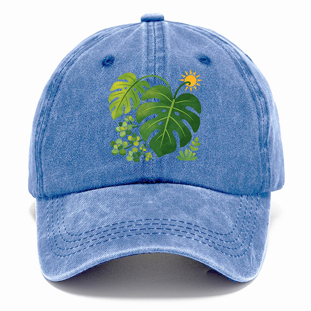 Monstera Sun Leaf Classic Cap