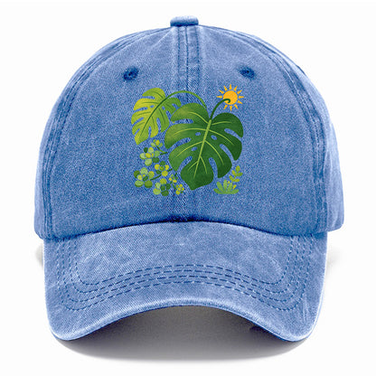 Monstera Sun Leaf Classic Cap