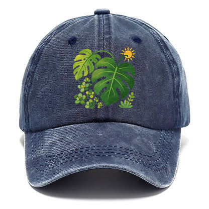 Monstera Sun Leaf Classic Cap