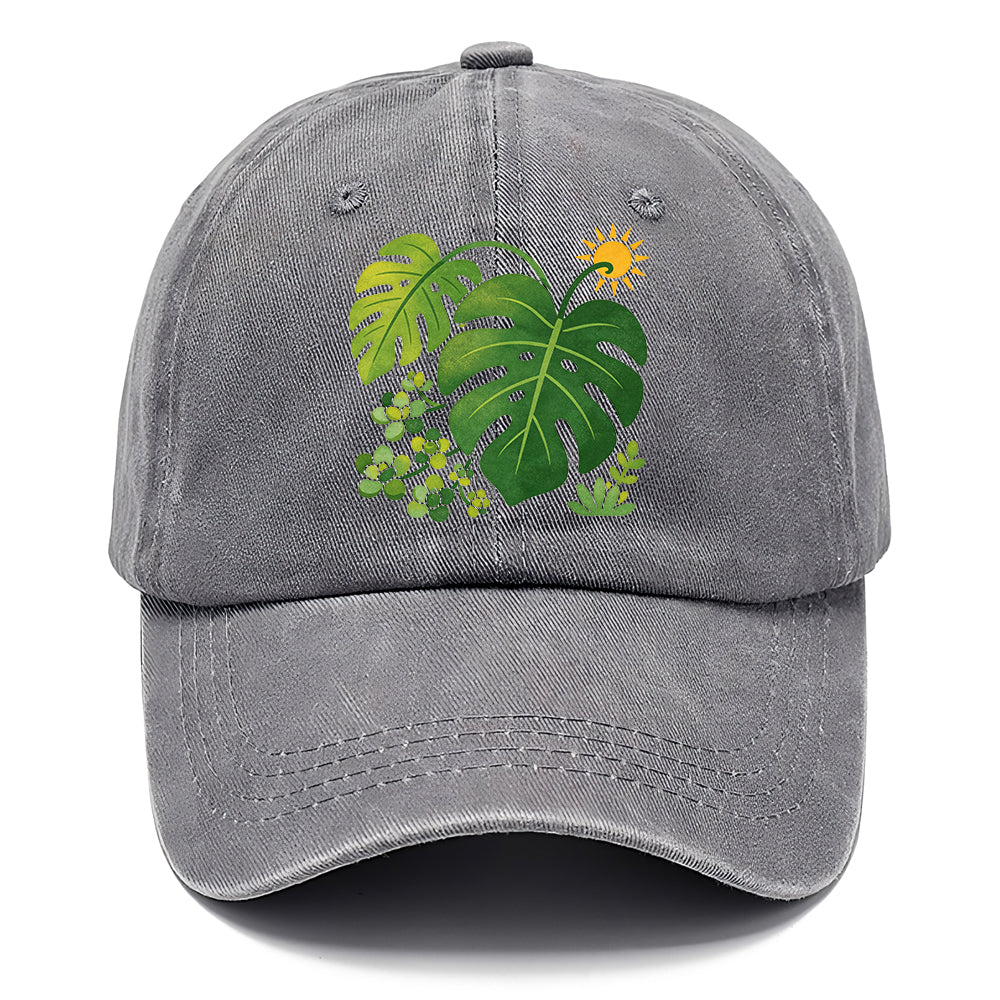Monstera Sun Leaf Classic Cap