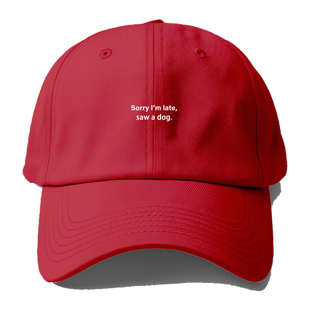 I Sorry I Was Dog Baseball Cap