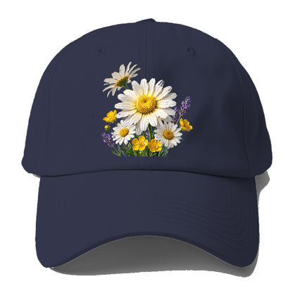 Wild Daisy Bouquet Baseball Cap