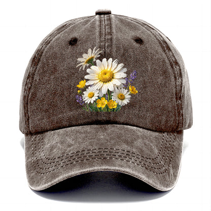 Wild Daisy Bouquet Classic Cap