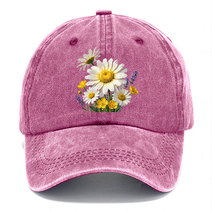 Wild Daisy Bouquet Classic Cap
