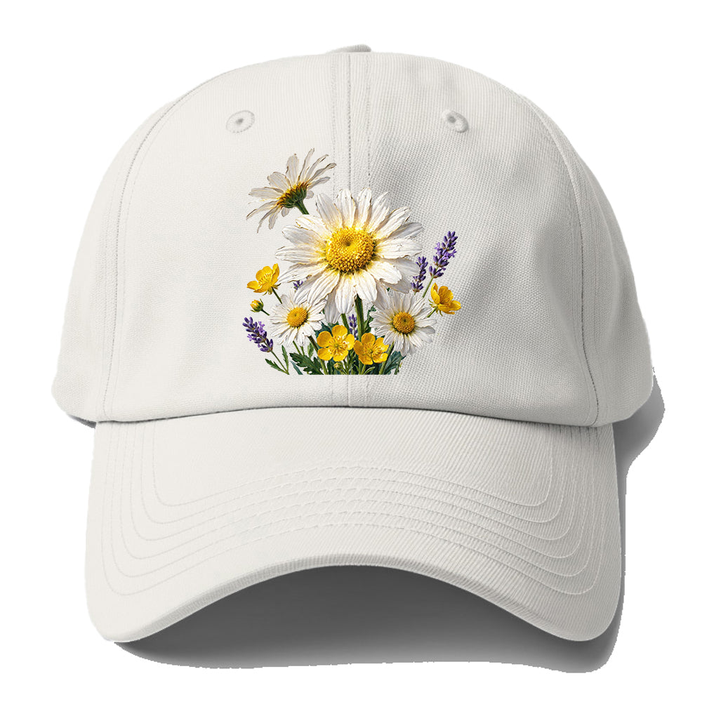 Wild Daisy Bouquet Baseball Cap