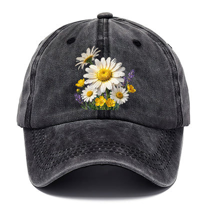 Wild Daisy Bouquet Classic Cap