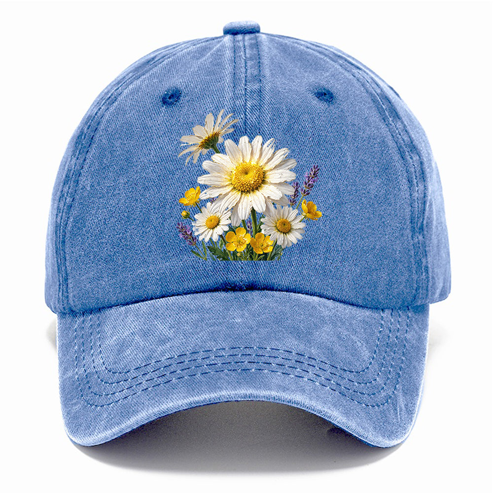 Wild Daisy Bouquet Classic Cap