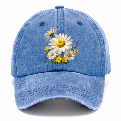 Wild Daisy Bouquet Classic Cap