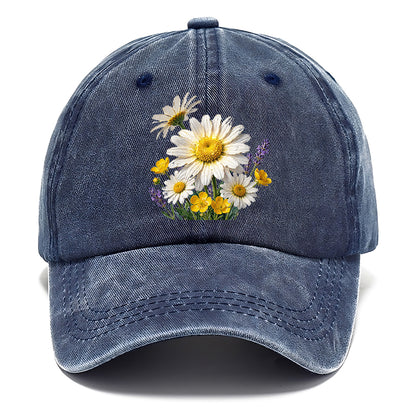 Wild Daisy Bouquet Classic Cap
