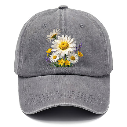 Wild Daisy Bouquet Classic Cap