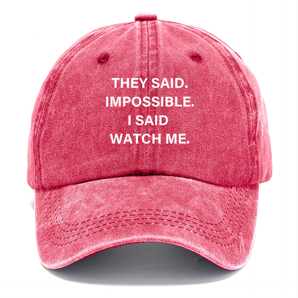 They Said Impossible Classic Cap