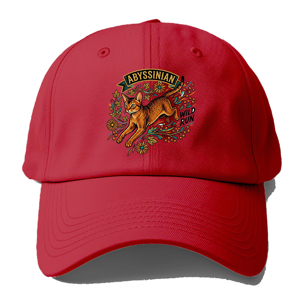 Abyssinian Wild Run Baseball Cap