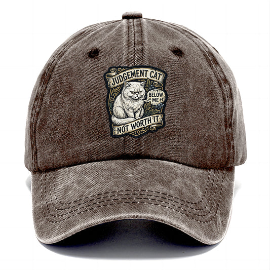 Judgement Cat Below Classic Cap