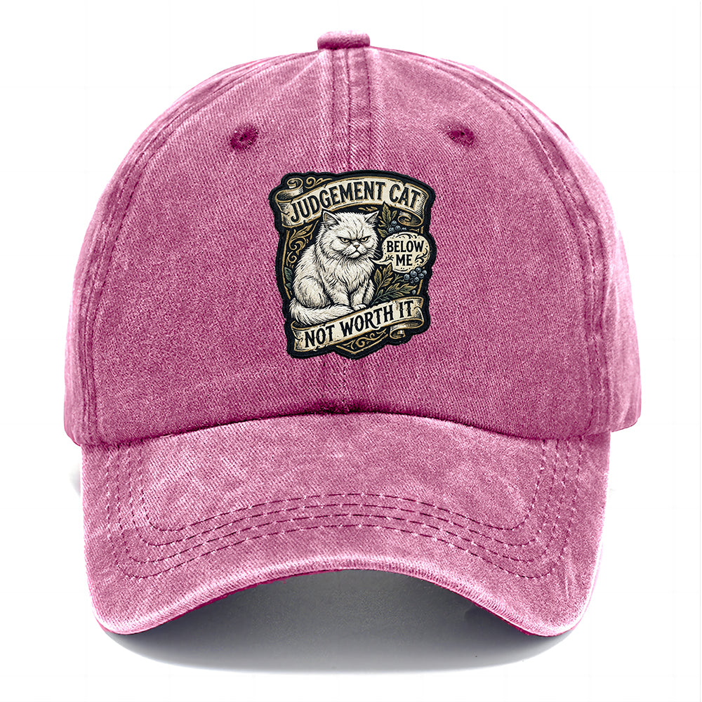 Judgement Cat Below Classic Cap