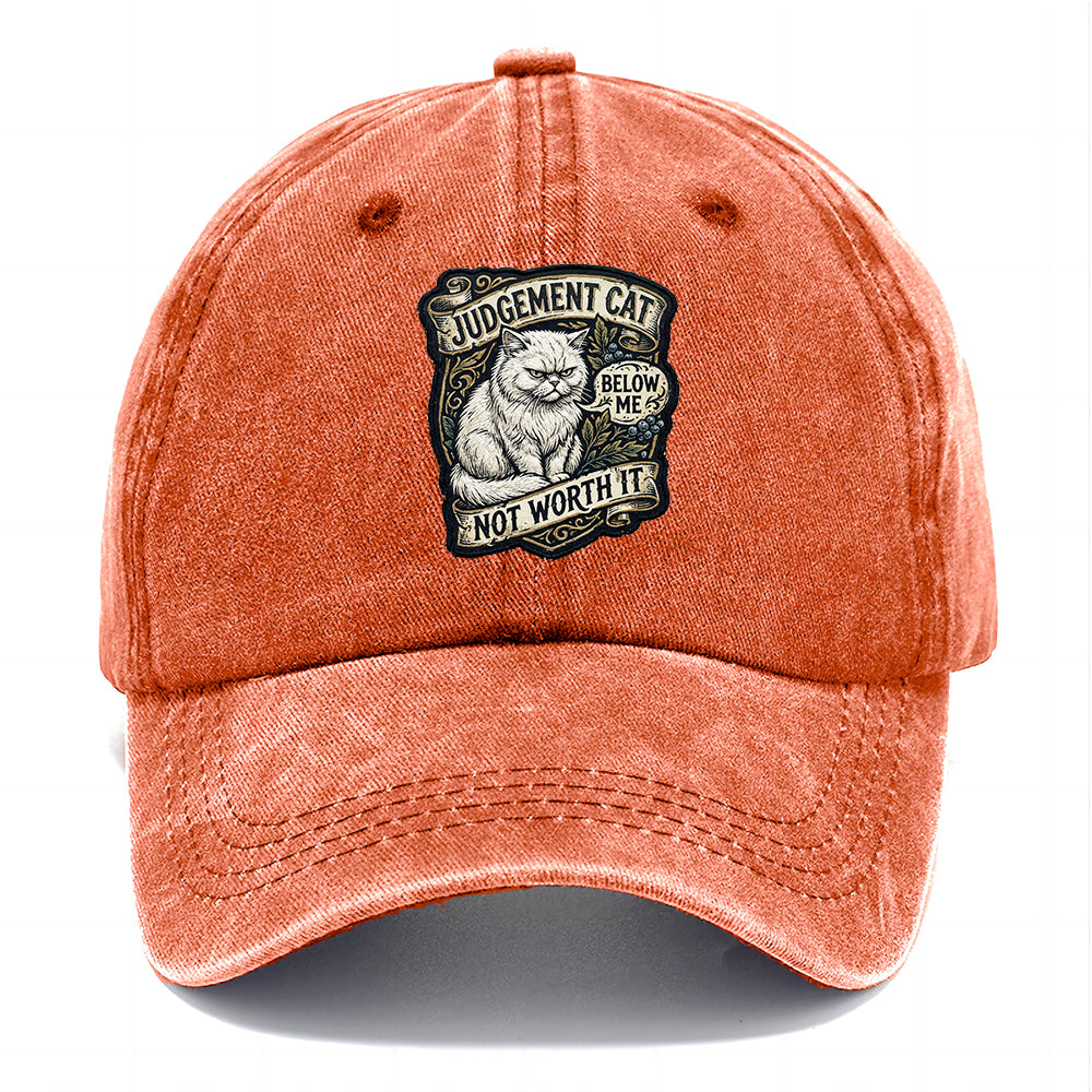 Judgement Cat Below Classic Cap