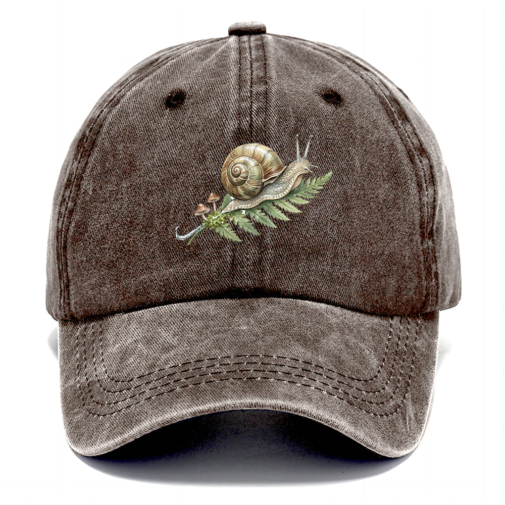 Snail Fern Mushroom Classic Cap
