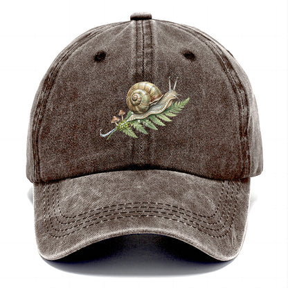 Snail Fern Mushroom Classic Cap