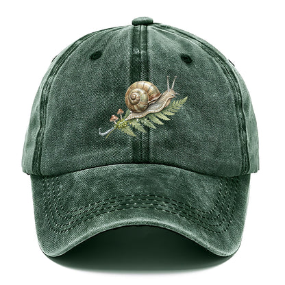 Snail Fern Mushroom Classic Cap