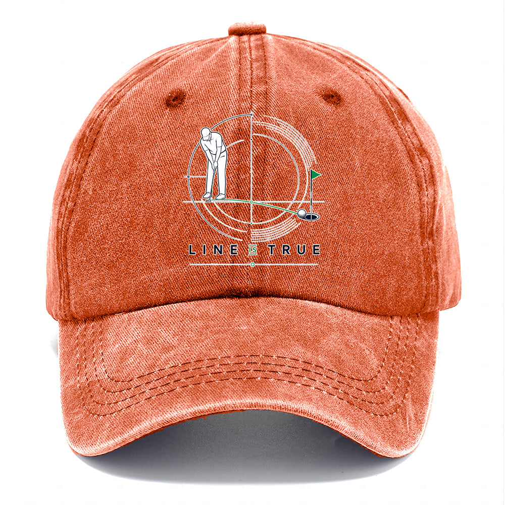 Line Is True Classic Cap