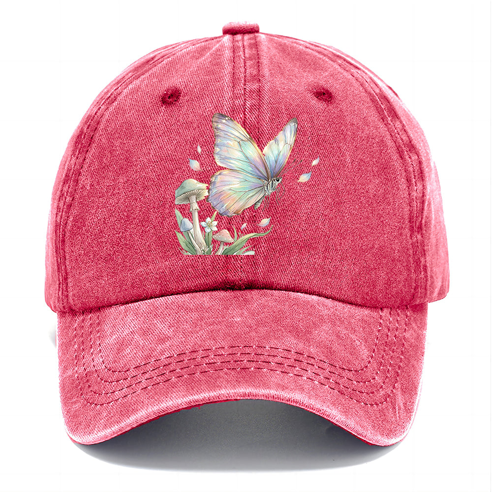 Iridescent Butterfly Mushroom Classic Cap
