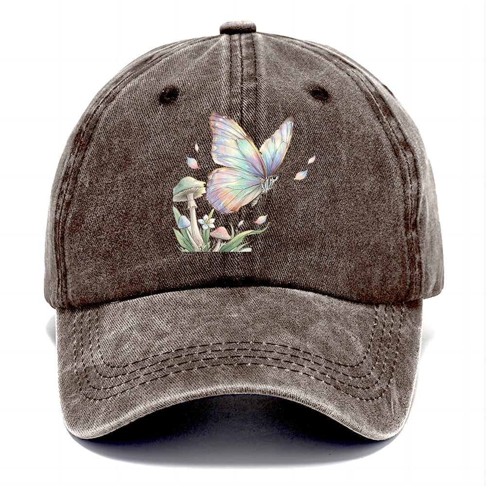 Iridescent Butterfly Mushroom Classic Cap