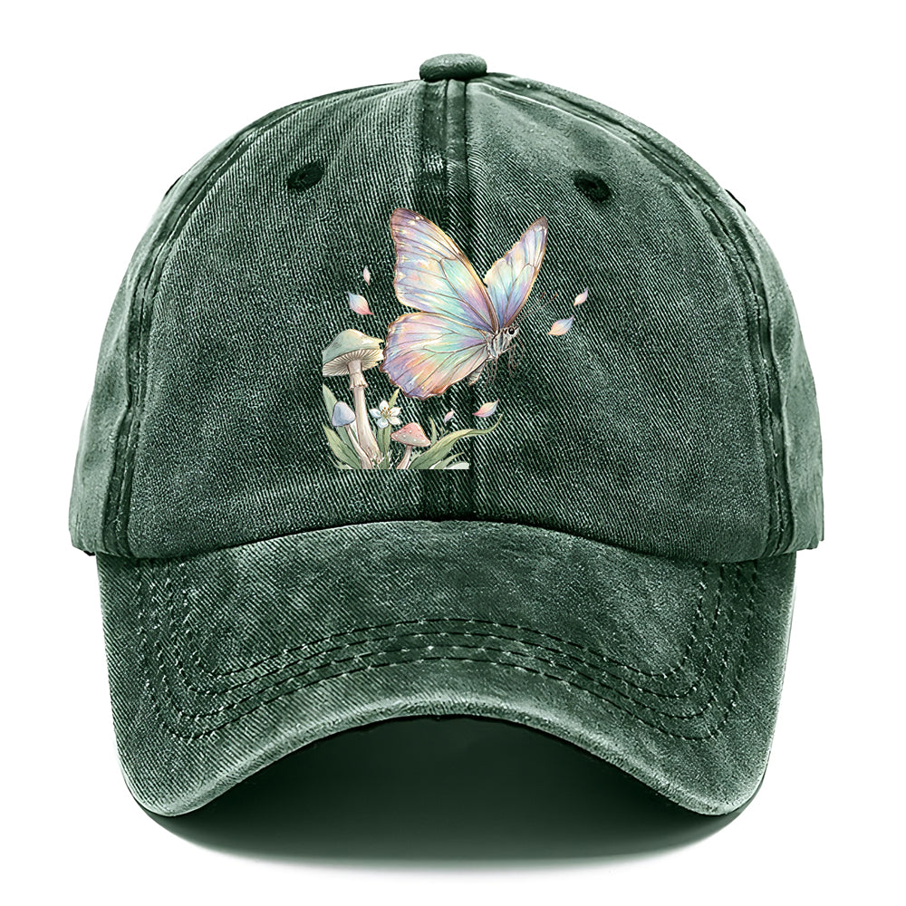 Iridescent Butterfly Mushroom Classic Cap
