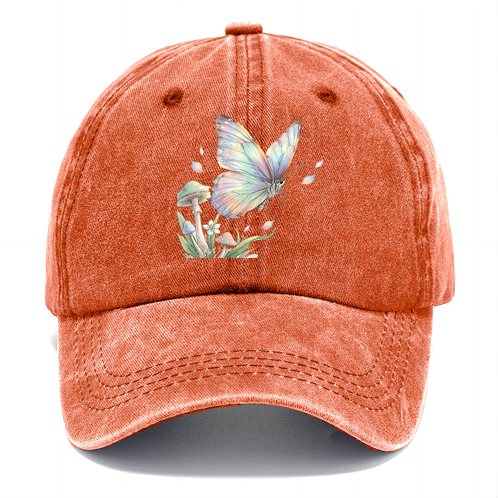 Iridescent Butterfly Mushroom Classic Cap
