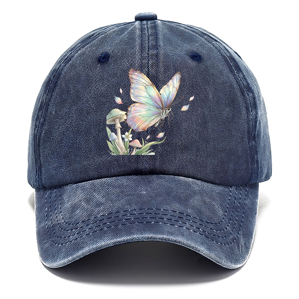 Iridescent Butterfly Mushroom Classic Cap