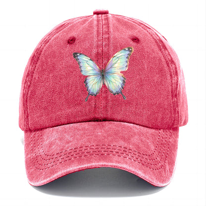 Iridescent Watercolor Butterfly Classic Cap