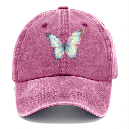Iridescent Watercolor Butterfly Classic Cap