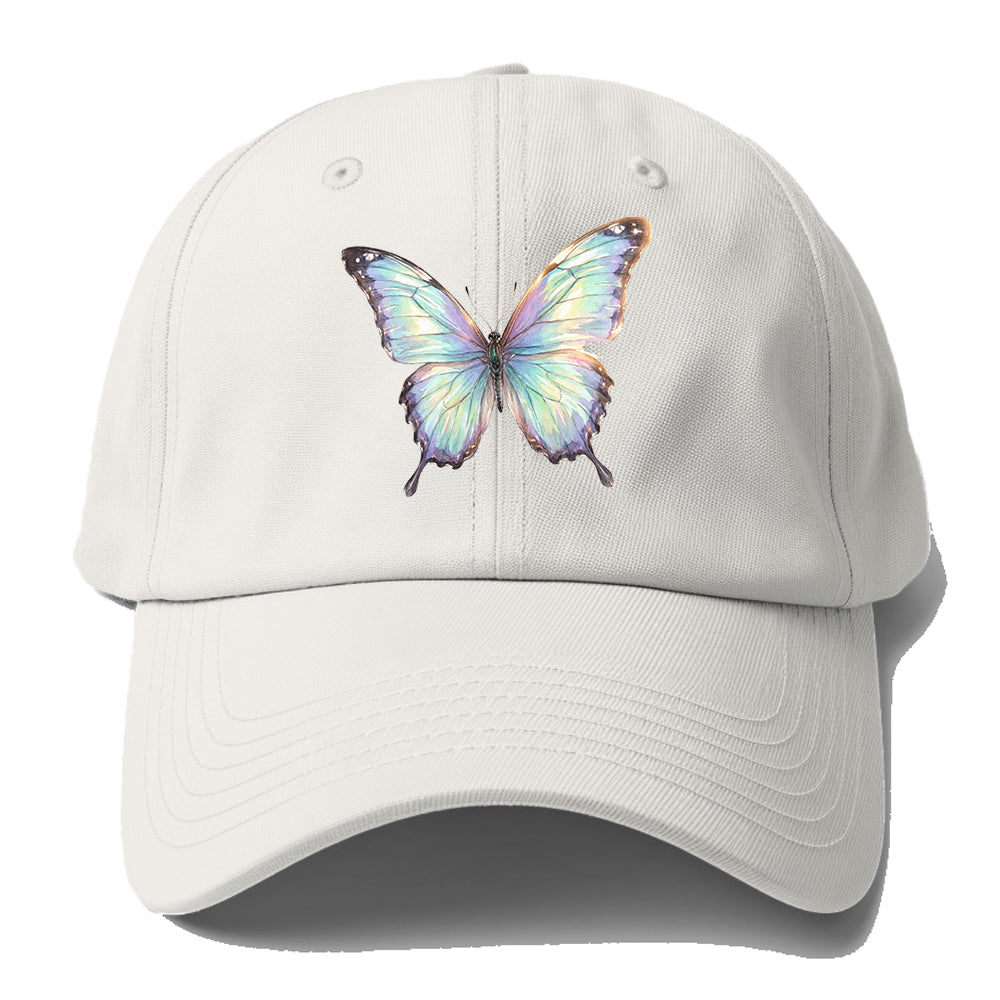 Iridescent Watercolor Butterfly Baseball Cap