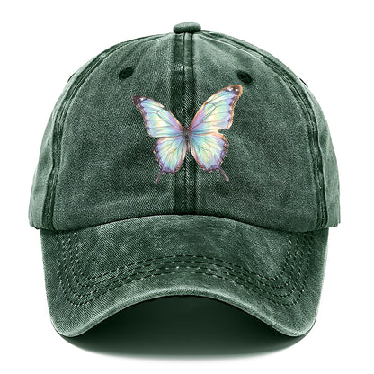 Iridescent Watercolor Butterfly Classic Cap