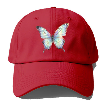 Iridescent Watercolor Butterfly Baseball Cap