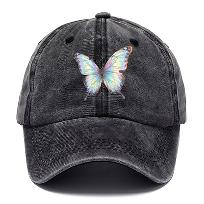 Iridescent Watercolor Butterfly Classic Cap