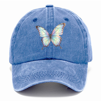 Iridescent Watercolor Butterfly Classic Cap