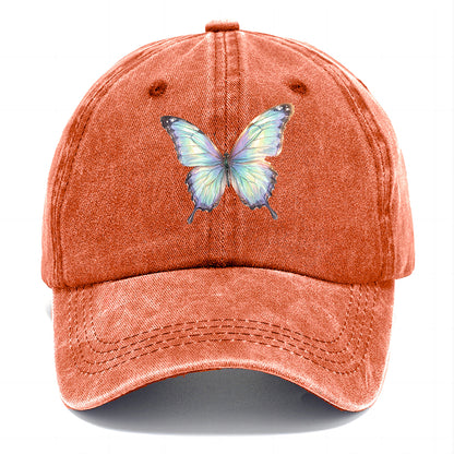 Iridescent Watercolor Butterfly Classic Cap