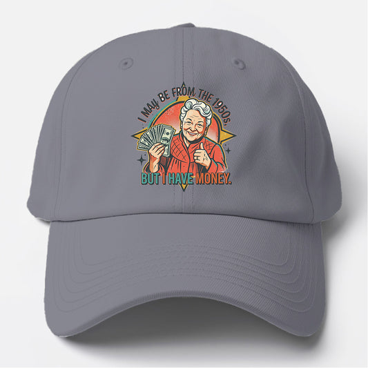 1950 Money Baseball Cap