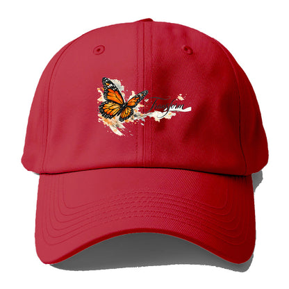 Monarch Transform Watercolor Baseball Cap