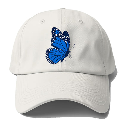 Blue Monarch Silhouette Baseball Cap