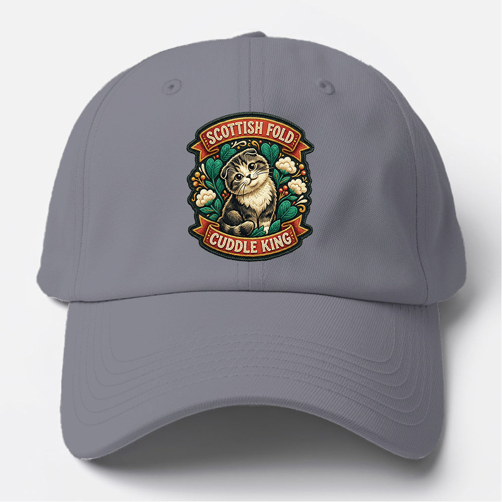 Scottish Fold Cuddle Baseball Cap