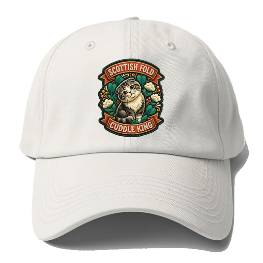 Scottish Fold Cuddle Baseball Cap