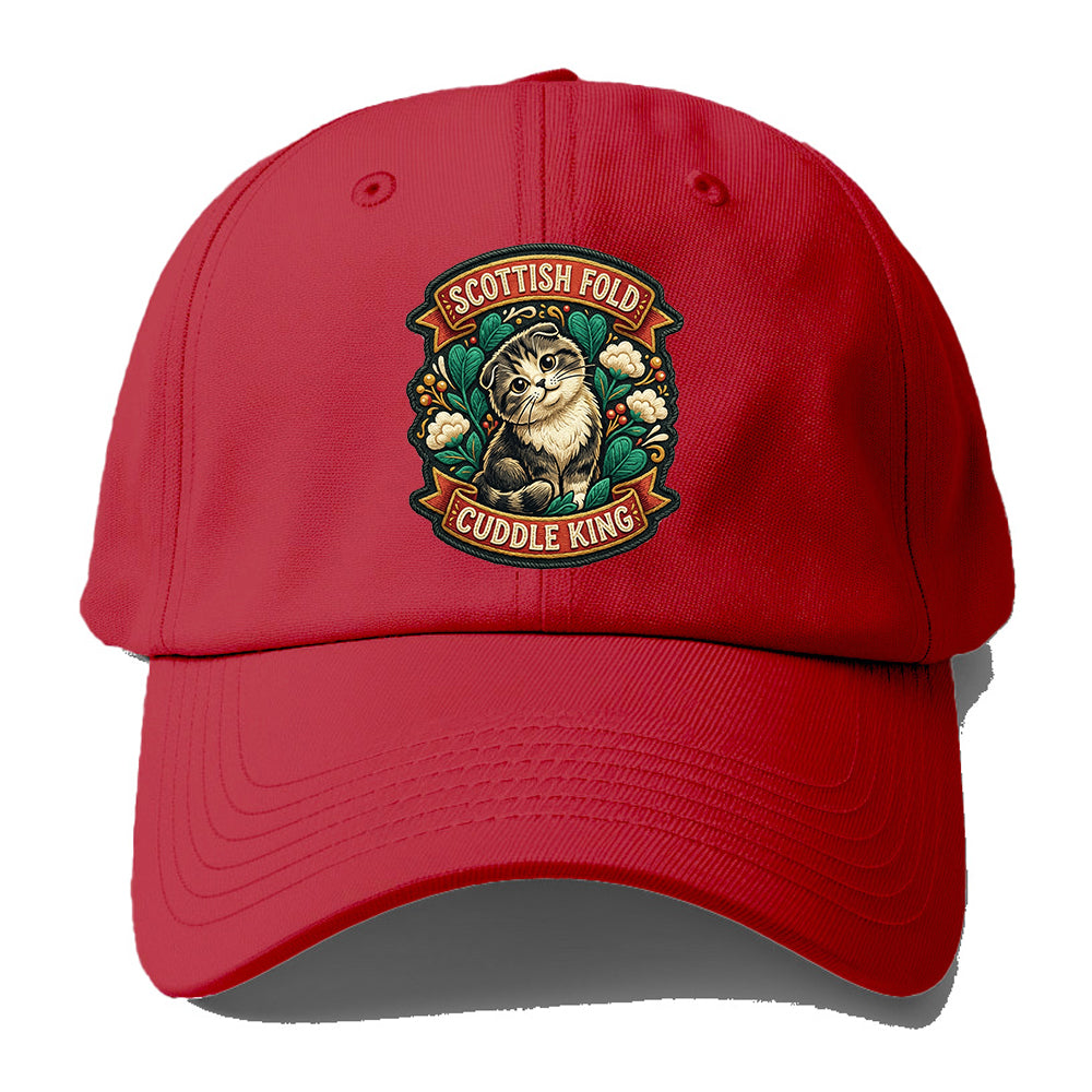 Scottish Fold Cuddle Baseball Cap