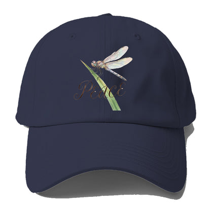 Peace Dragonfly Watercolor Baseball Cap