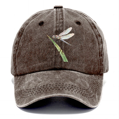 Peace Dragonfly Watercolor Classic Cap