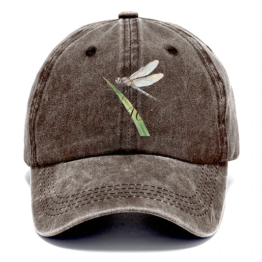 Peace Dragonfly Watercolor Classic Cap